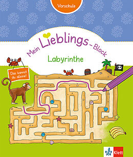 Kartonierter Einband (Kt) Klett Mein Lieblings-Block Labyrinthe von 