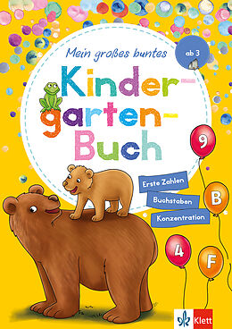 Kartonierter Einband Klett Mein großes buntes Kindergarten-Buch von Britta Vorbach