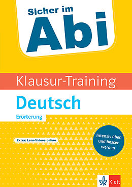 Kartonierter Einband Klett Klausur-Training - Deutsch Erörterung von Claus Gigl