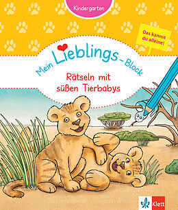 Kartonierter Einband (Kt) Klett Mein Lieblings-Block Rätseln mit süßen Tierbabys von 