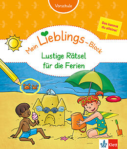 Kartonierter Einband (Kt) Klett Mein Lieblings-Block Lustige Rätsel für die Ferien von 