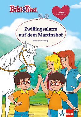 Fester Einband Bibi &amp; Tina: Zwillingsalarm auf dem Martinshof von Dorothea Flechsig