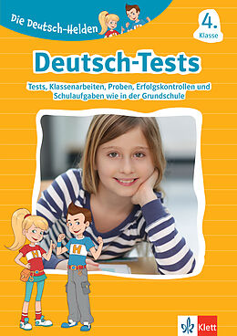 Geheftet Klett Die Deutsch-Helden: Deutsch-Tests 4. Klasse von 