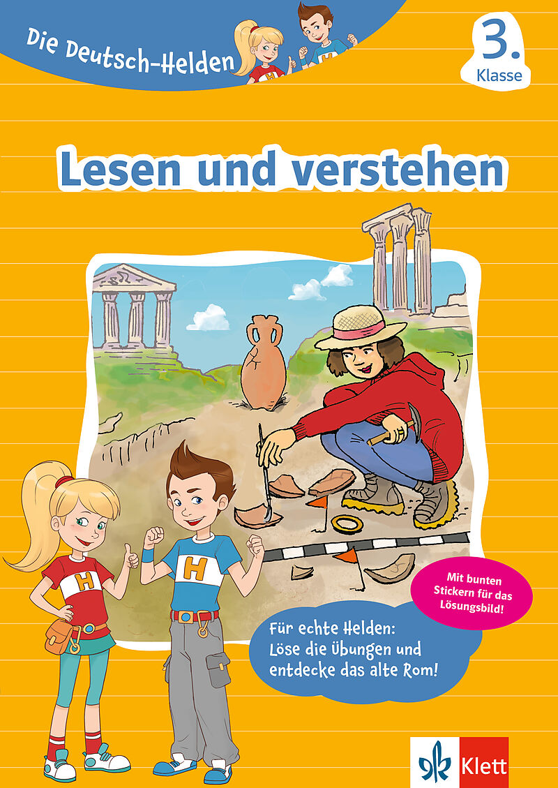 Klett Die Deutsch-Helden: Lesen und verstehen 3. Klasse
