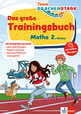 Kartonierter Einband Klett Team Drachenstark: Das große Trainingsbuch Mathe 2. Klasse von 