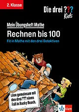 Kartonierter Einband Die drei ??? Kids: Mein Übungsheft Mathe 2. Klasse - Rechnen bis 100 von