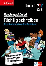 Kartonierter Einband Die drei ??? Kids: Mein Übungsheft Deutsch 2. Klasse  Richtig schreiben von 
