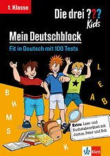 Kartonierter Einband (Kt) Die drei ??? Kids: Mein Deutschblock 1. Klasse von 