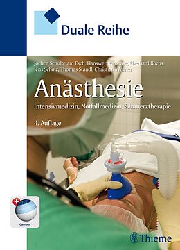 Kartonierter Einband Duale Reihe Anästhesie von Hanswerner Bause, Eberhard Kochs, Jens Scholz