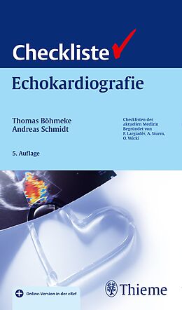 Set mit div. Artikeln (Set) Checkliste Echokardiografie von Thomas Böhmeke