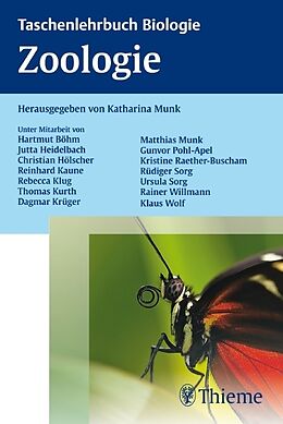 Couverture cartonnée Taschenlehrbuch Biologie: Zoologie de Katharina Munk