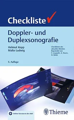 E-Book (pdf) Checkliste Doppler- und Duplexsonografie von Helmut Kopp, Malte Ludwig