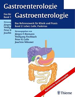 Kartonierter Einband Gastroenterologie von Jürgen Ferdinand Riemann, Wolfgang Fischbach, Peter R u a Galle