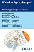 E-Book (pdf) Wie wirkt Psychotherapie? von Reinhold Becker, Hans-Peter Wunderlich