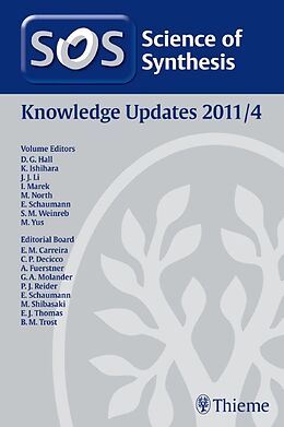 Livre Relié Science of Synthesis Knowledge Updates 2011 Vol. 4 de 