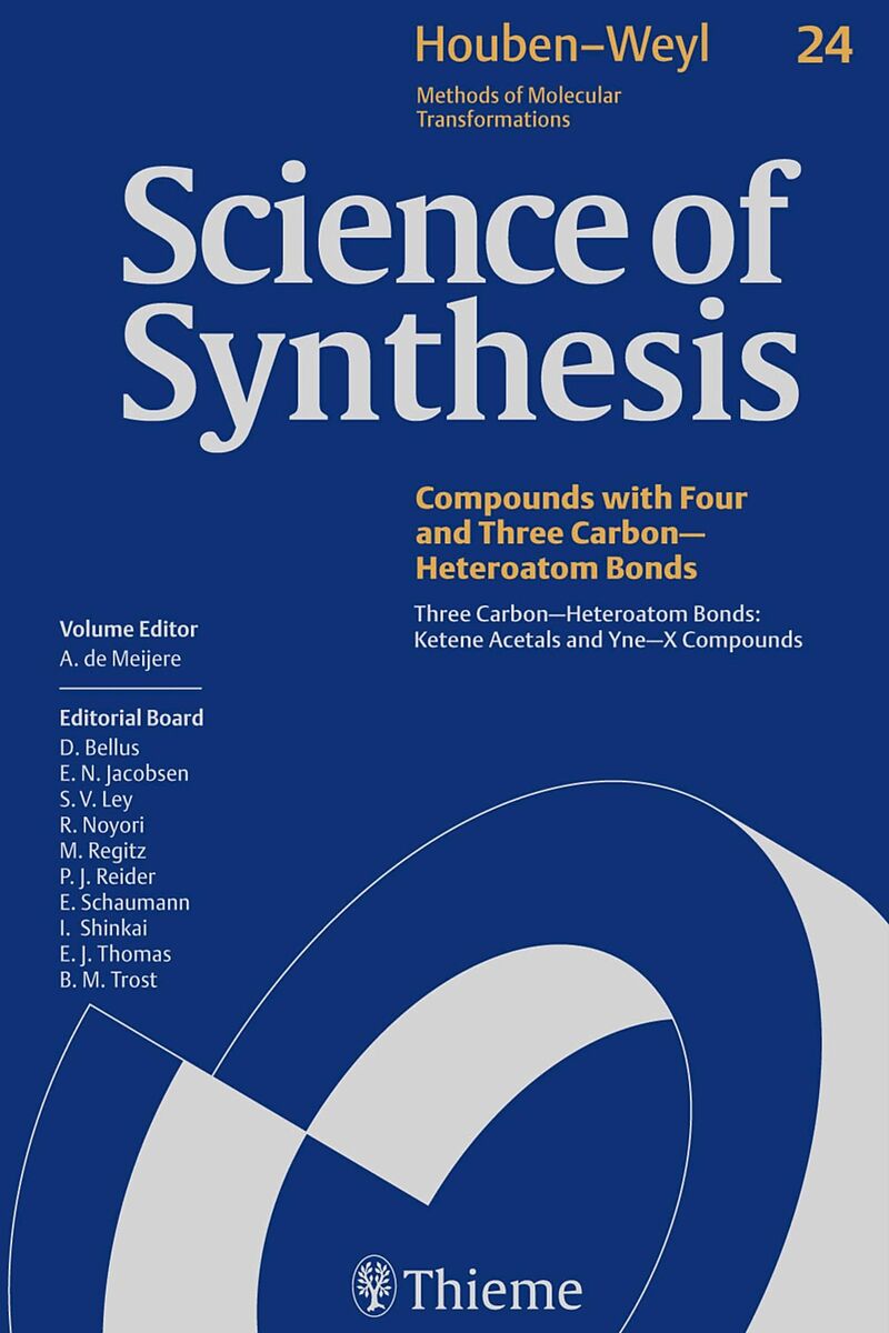 Science of Synthesis: Houben-Weyl Methods of Molecular Transformations Vol. 24