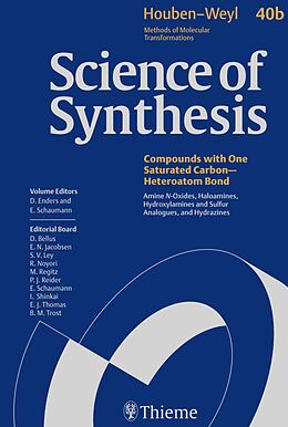 eBook (epub) Science of Synthesis: Houben-Weyl Methods of Molecular Transformations Vol. 40b de 