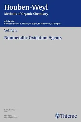 E-Book (pdf) Houben-Weyl Methods of Organic Chemistry Vol. IV/1a, 4th Edition von Irmgard Buddenberg, Hanna Söll, Otto Buddenberg