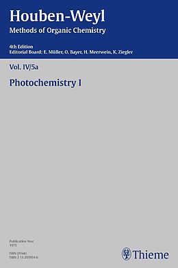 E-Book (pdf) Houben-Weyl Methods of Organic Chemistry Vol. IV/5a, 4th Edition von Jürgen Aretz, Heidi Müller-Dolezal, Dieter Paulus
