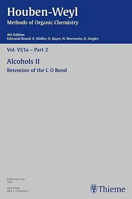 E-Book (pdf) Houben-Weyl Methods of Organic Chemistry Vol. VI/1a - Part 2, 4th Edition von Christine Kropf, Peter Müller, Heidi Müller-Dolezal