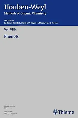E-Book (pdf) Houben-Weyl Methods of Organic Chemistry Vol. VI/1c, 4th Edition von Klaus-Dieter Bode, Kurt Findeisen, Heinrich Krimm