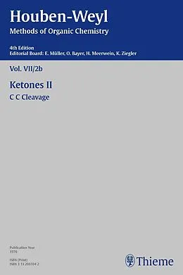 E-Book (pdf) Houben-Weyl Methods of Organic Chemistry Vol. VII/2b, 4th Edition von Klaus Burger, Renate Stoltz, Hanna Söll