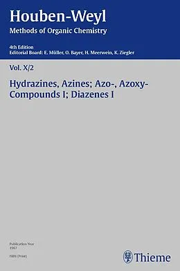 E-Book (pdf) Houben-Weyl Methods of Organic Chemistry Vol. X/2, 4th Edition von Edgar Enders, Peter Müller, Heidi Müller-Dolezal