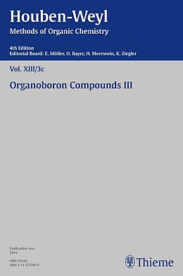 E-Book (pdf) Houben-Weyl Methods of Organic Chemistry Vol. XIII/3c, 4th Edition von Maximilian Grassberger, Roland Koester, Christine Kropf