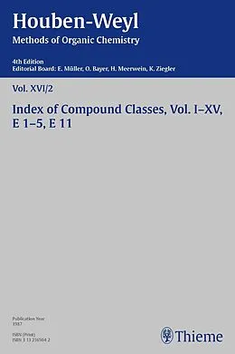 E-Book (pdf) Houben-Weyl Methods of Organic Chemistry Vol. XVI/2 - Part a, 4th Edition von Hanna Söll