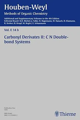 E-Book (pdf) Houben-Weyl Methods of Organic Chemistry Vol. E 14b, 4th Edition Supplement von Manfred Böshar, Joachim Goerdeler, Herrmann Hagemann