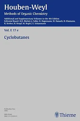 E-Book (pdf) Houben-Weyl Methods of Organic Chemistry Vol. E 17e, 4th Edition Supplement von Holger Butenschön, Karl-Heinz Büchel, Hak-Fun Chow