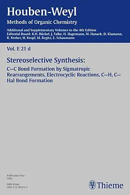 E-Book (pdf) Houben-Weyl Methods of Organic Chemistry Vol. E 21d, 4th Edition Supplement von R. Bohlmann, Günter Helmchen, H. Martin R. Hoffmann