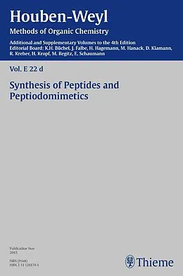 E-Book (pdf) Houben-Weyl Methods of Organic Chemistry Vol. E 22d, 4th Edition Supplement von Gregg B. Fields, Murray Goodman, R. S. Hodges