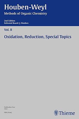 E-Book (pdf) Houben-Weyl Methods of Organic Chemistry Vol. II, 2nd Edition von 