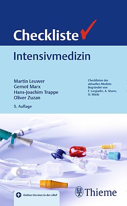 E-Book (pdf) Checkliste Intensivmedizin von 