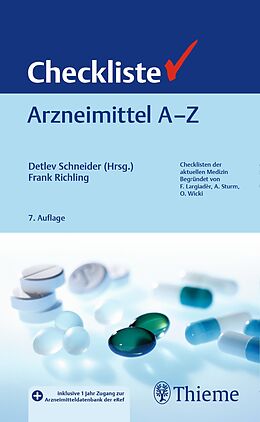 E-Book (pdf) Checkliste Arzneimittel A - Z von Detlev Schneider, Frank Richling