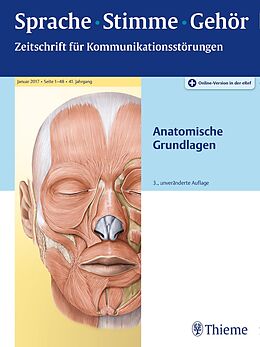 E-Book (epub) Sprache - Stimme - Gehör - Anatomische Grundlagen von 