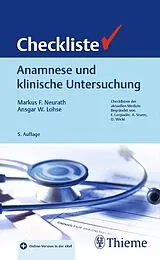 E-Book (pdf) Checkliste Anamnese und klinische Untersuchung von 