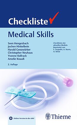 E-Book (pdf) Checkliste Medical Skills von 