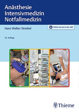Set mit div. Artikeln (Set) Anästhesie Intensivmedizin Notfallmedizin von Hans Walter Striebel