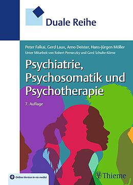 E-Book (pdf) Duale Reihe Psychiatrie, Psychosomatik und Psychotherapie von 