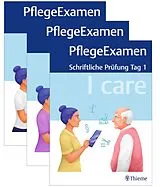 Kartonierter Einband I care PflegeExamen - Schriftliche Prüfung Tag 1 - 3 (Lernpaket) von 