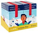 Textkarten / Symbolkarten I care Lernkarten Pflege  Set (im Schuber) von Walter Anton, Jasmin Schön