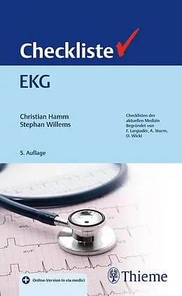 E-Book (pdf) Checkliste EKG von Christian Hamm, Stephan Willems