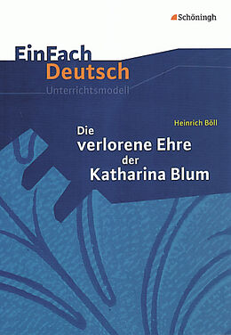 Kartonierter Einband EinFach Deutsch Unterrichtsmodelle von Elinor Matt