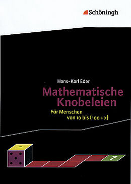 Kartonierter Einband Mathematische Knobeleien von Hans-Karl Eder