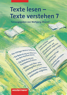 Kartonierter Einband Texte lesen - Texte verstehen von Roland Henke, Harald Herzog, Regina Nußbaum