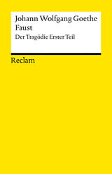 Kartonierter Einband Faust von Johann Wolfgang Goethe