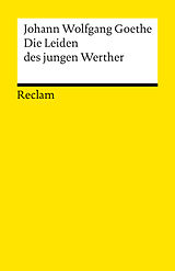Kartonierter Einband Die Leiden des jungen Werther von Johann Wolfgang Goethe
