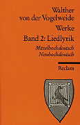 Kartonierter Einband Werke. Gesamtausgabe von Walther von der Vogelweide
